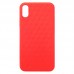 Capa para iPhone XS Max - Case Silicone Padrão Apple 3D Vermelha